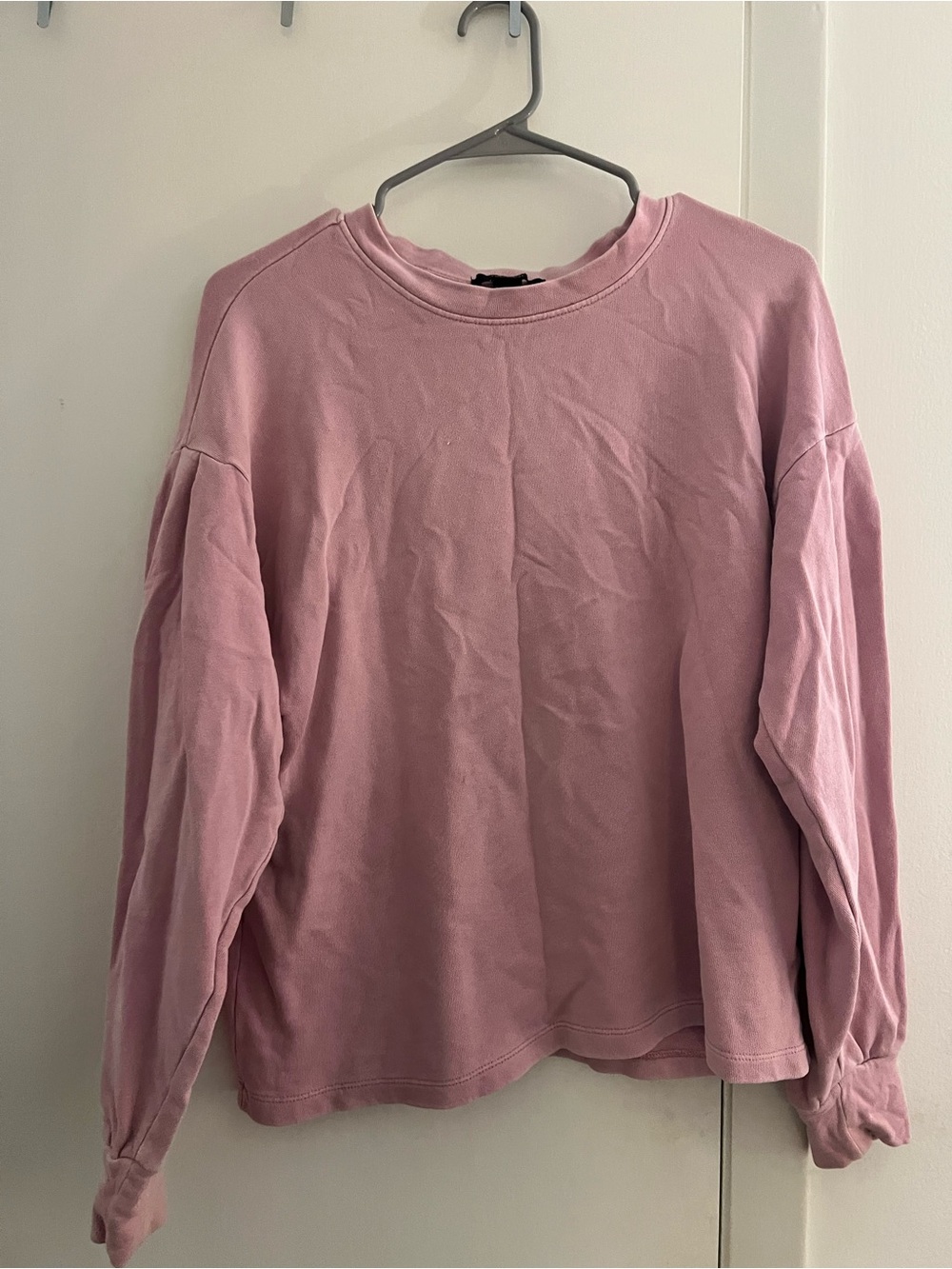 Women's Pink Long Sleeve Pullover